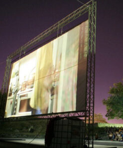 Openair-Kino mit 7.2x4.2m Leinwand